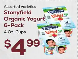 DeCicco & Sons Stonyfield Organic Yogurt 6-Pack offer