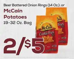 DeCicco & Sons McCain Potatoes, 19-32 Oz. Bag offer