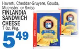 C Town FINLANDIA SANDWICH CHEESE offer