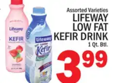C Town LIFEWAY LOW FAT KEFIR DRINK offer
