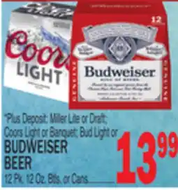 C Town BUDWEISER BEER offer