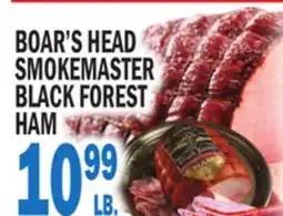 C Town BOAR'S HEAD SMOKEMASTER BLACK FOREST HAM offer