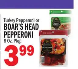 C Town BOAR'S HEAD PEPPERONI offer