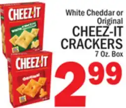C Town CHEEZ-IT CRACKERS offer