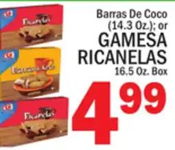 C Town GAMESA RICANELAS 16.5 Oz. Box offer