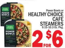 C Town HEALTHY CHOICE CAFE STEAMERS offer