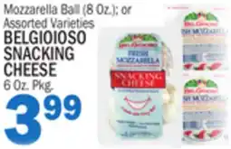 C Town BELGIOIOSO SNACKING CHEESE 6 Oz. Pkg offer