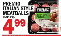 C Town PREMIO ITALIAN STYLE MEATBALLS offer