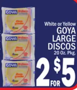 C Town GOYA LARGE DISCOS offer