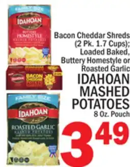 C Town IDAHOAN MASHED POTATOES 8 Oz. Pouch offer