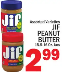 C Town JIF PEANUT BUTTER offer