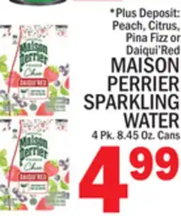 C Town MAISON PERRIER SPARKLING WATER offer