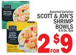 C Town SCOTT & JON'S SHRIMP BOWLS offer