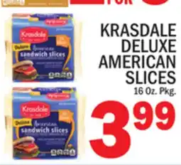 C Town KRASDALE DELUXE AMERICAN SLICES offer