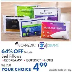 Boscov's Bed Pillows offer
