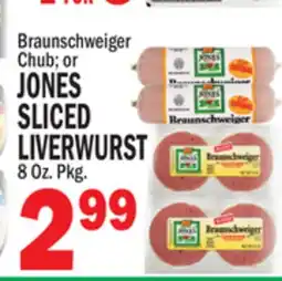 C Town JONES SLICED LIVERWURST offer