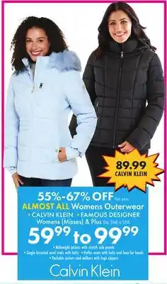 Boscov's Womens Outerwear offer