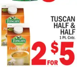 C Town TUSCAN HALF & HALF offer
