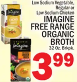 C Town IMAGINE FREE RANGE ORGANIC BROTH offer