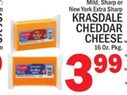 C Town KRASDALE CHEDDAR CHEESE offer