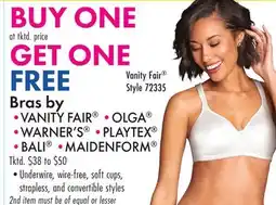Boscov's Bras offer