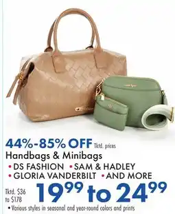 Boscov's Handbags & Minibags offer