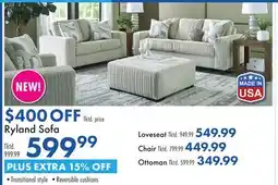 Boscov's Ryland Sofa offer