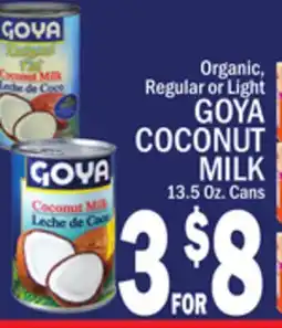 C Town GOYA COCONUT MILK offer