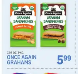 Kings Food Markets ONCE AGAIN GRAHAMS offer