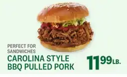Kings Food Markets CAROLINA STYLE BBQ PULLED PORK offer