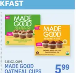 Kings Food Markets MADE GOOD OATMEAL CUPS offer