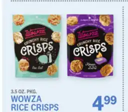 Kings Food Markets WOWZA RICE CRISPS offer