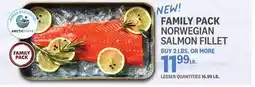 Kings Food Markets FAMILY PACK NORWEGIAN SALMON FILLET offer