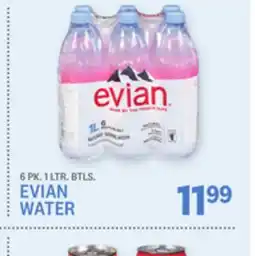 Kings Food Markets EVIAN WATER offer