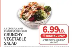 Kings Food Markets CRUNCHY VEGETABLE SALAD offer