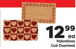 Weis Markets Valentines Coir Doormat offer