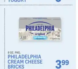 Kings Food Markets PHILADELPHIA CREAM CHEESE BRICKS offer