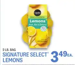 Kings Food Markets SIGNATURE SELECT LEMONS offer