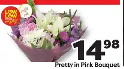 Weis Markets Pretty in Pink Bouquet offer