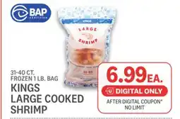 Kings Food Markets KINGS LARGE COOKED SHRIMP offer