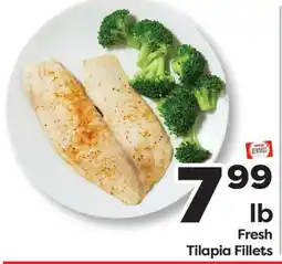 Weis Markets Fresh Tilapia Fillets offer