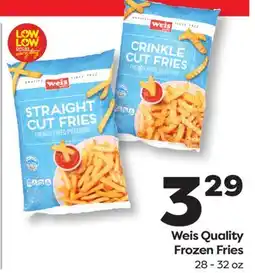 Weis Markets Weis Quality Frozen Fries offer