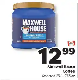 Weis Markets Maxwell House Coffee offer