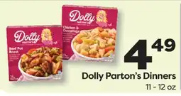 Weis Markets Dolly Parton's Dinners offer