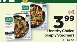 Weis Markets Healthy Choice Simply Steamers offer