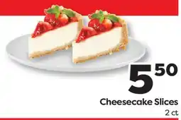 Weis Markets Cheesecake Slices offer