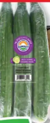 Weis Markets Seedless Cucumbers offer