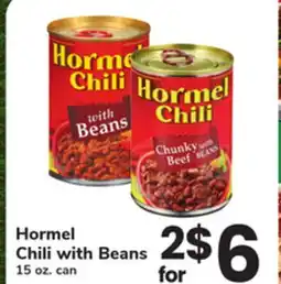 ACME Hormel Chili with Beans offer