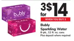 ACME Bubly Sparkling Water offer
