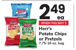 ACME Herr's Potato Chips or Pretzels offer